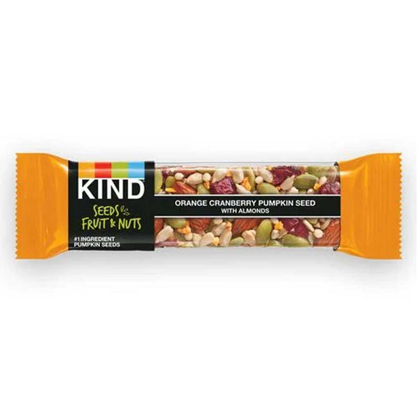 KIND Seeds Fruit & Nuts Orange Cranberry Pumpkin Seed with Almonds