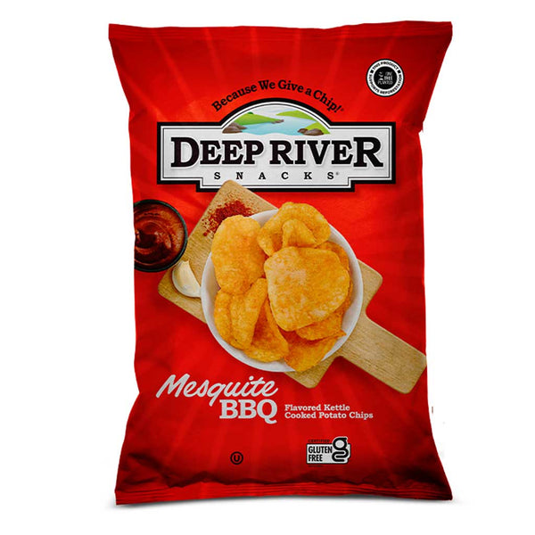 Deep River Mesquite BBQ Kettle Cooked Potato Chips