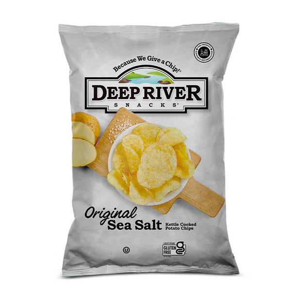 Deep River Original Sea Salt Kettle Cooked Potato Chips