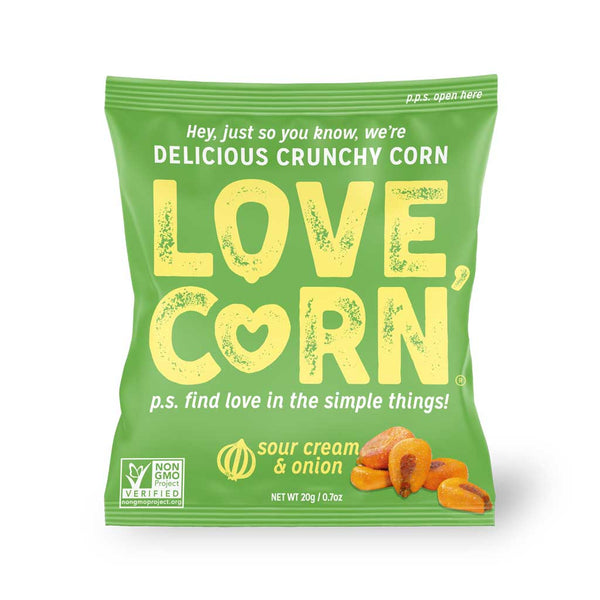 Love, Corn Sour Cream & Onion