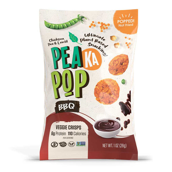 PeaKaPop Veggie Crisps BBQ